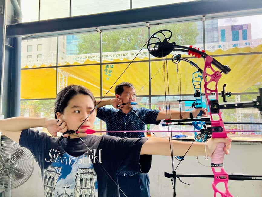 Ho Chi Minh City: Archery and Hidden Café Experience - The first 30 minutes: learning to aim