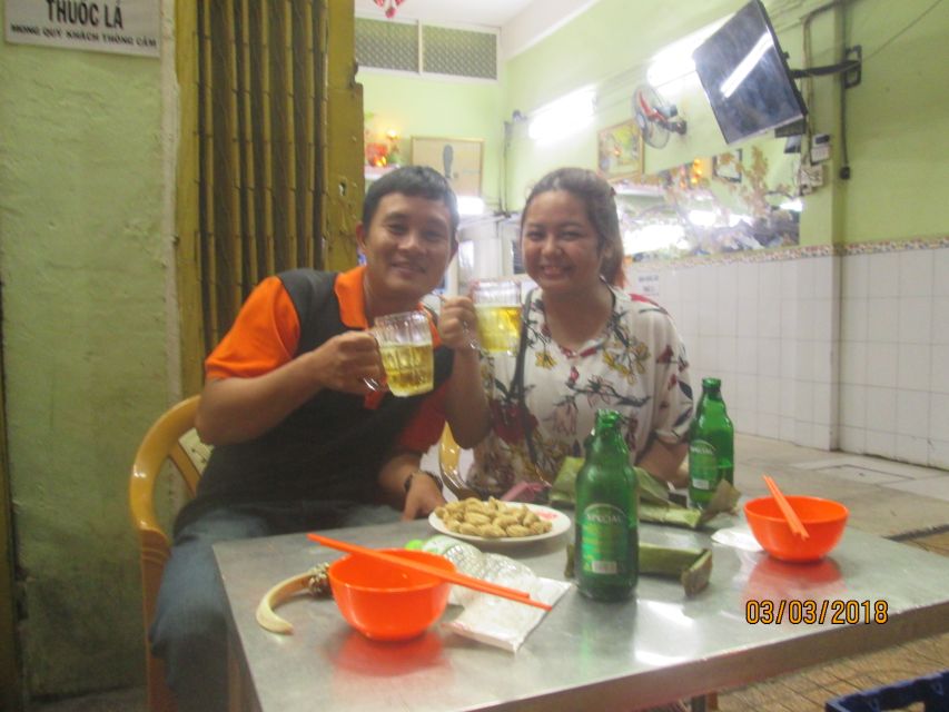 Ho Chi Minh City: Midnight Motorbike Tour - French architecture and downtown after dark