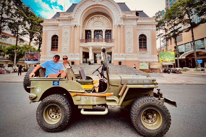 Ho Chi Minh City Private Half-Day Tour by U.S Army Jeep - Key points at a glance