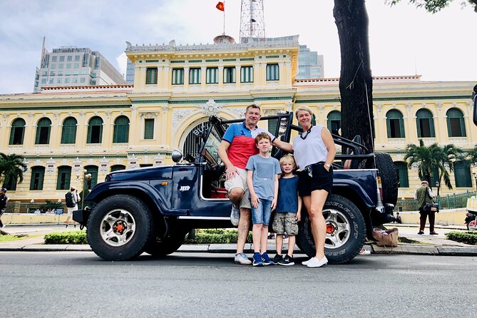 Ho Chi Minh City Private Half-Day Tour by U.S Army Jeep - The modern city along Nguyen Hue Street