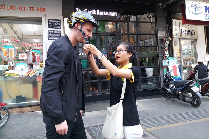 Ho Chi Minh City’s most delicious street food tour by motorbike - First stop on Tôn Đức Thắng: beef, betel leaves, and noodles