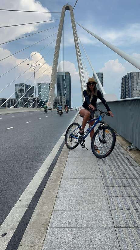 Ho Chi Minh City Sightseeing Cycling Private Tour By Bicycle - French colonial buildings in the city center