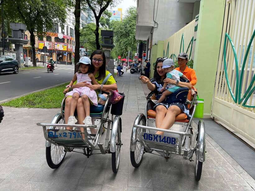 Ho Chi Minh City Sightseeing Panoramic Cycling Tour By Cyclo - Chinatown, the Chinese pagoda, and the market