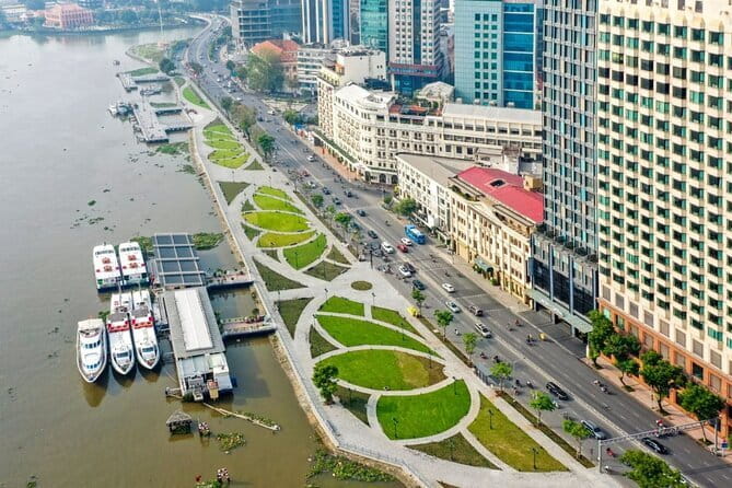 Ho Chi Minh City Sightseeing Private Tour By U.S Army Jeep - Ba Son Bridge for a skyline view