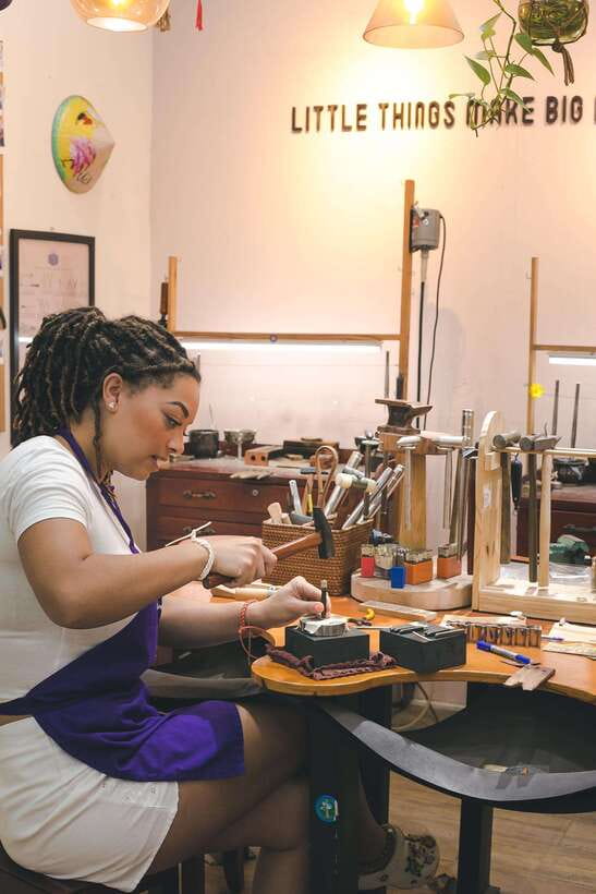 Ho Chi Minh City Vietnam: Silver Jewelry Making Workshop - Choosing From 40-Plus Ring Designs