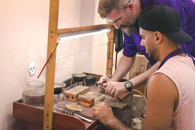 Ho Chi Minh City Vietnam: Silver Jewelry Making Workshop - The Personal Attention Makes It Beginner-Friendly