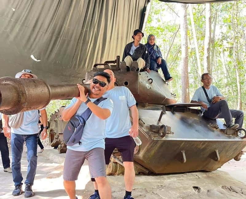Ho Chi Minh: Cu Chi Tunnels and AK-47 Shooting- MAX 11people - Why the Cu Chi Tunnels feel different from a museum