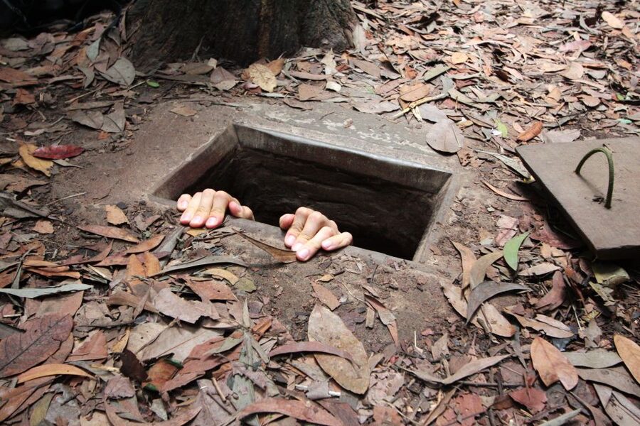 Ho Chi Minh: Cu Chi Tunnels Small-Group Tour & War Veteran - Ben Dinh: traps, barracks, and wartime design