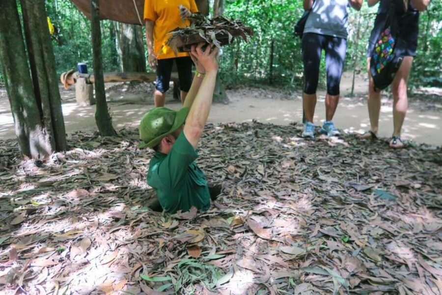 Ho Chi Minh: Discover Cu Chi Tunnels Half-Day Tour - Tapioca, tea, and the optional shooting range