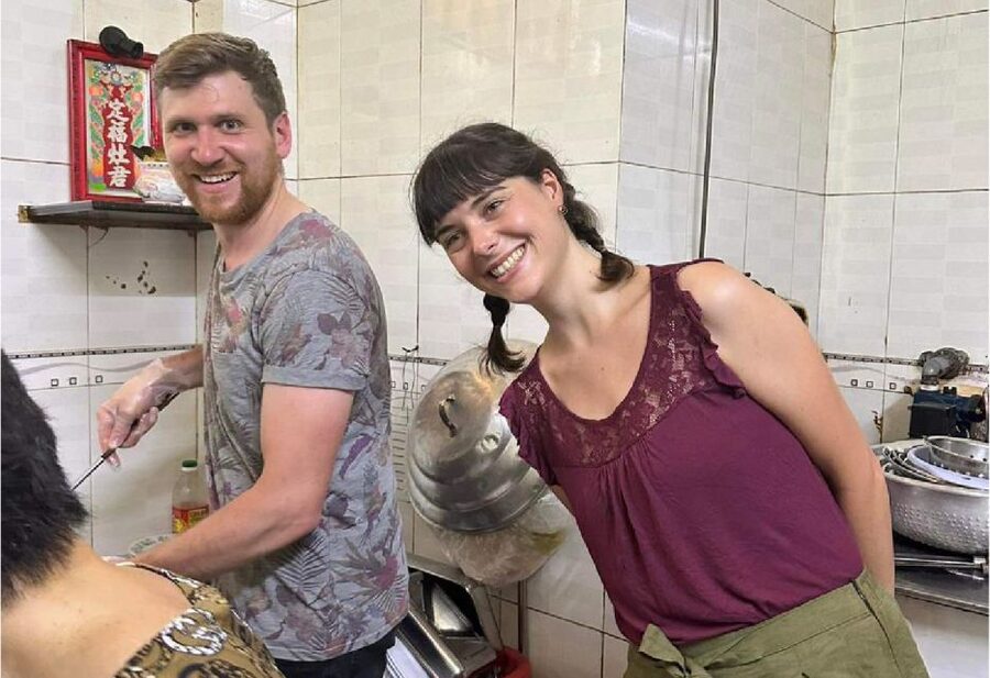 Ho Chi Minh: Local Cooking Class At Auntie's Home - Sitting down to eat what you prepared