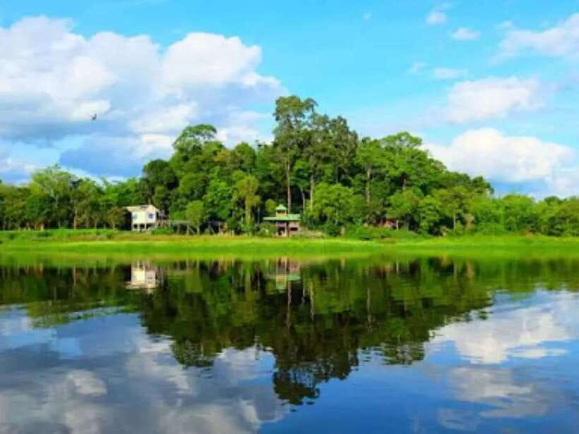 Ho Chi Minh to Cat Tien National Park – Dalat (3 days) - Day 2: Ten kilometers by bicycle, five kilometers to the lake