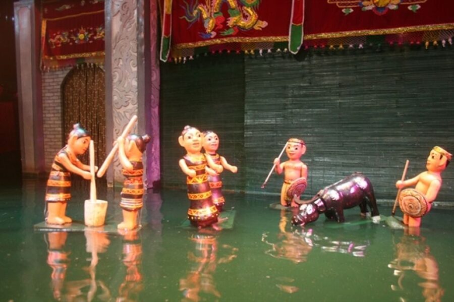 Ho Chi Minh: Water Puppet Show Ticket - Boat races and the fairy dance finale
