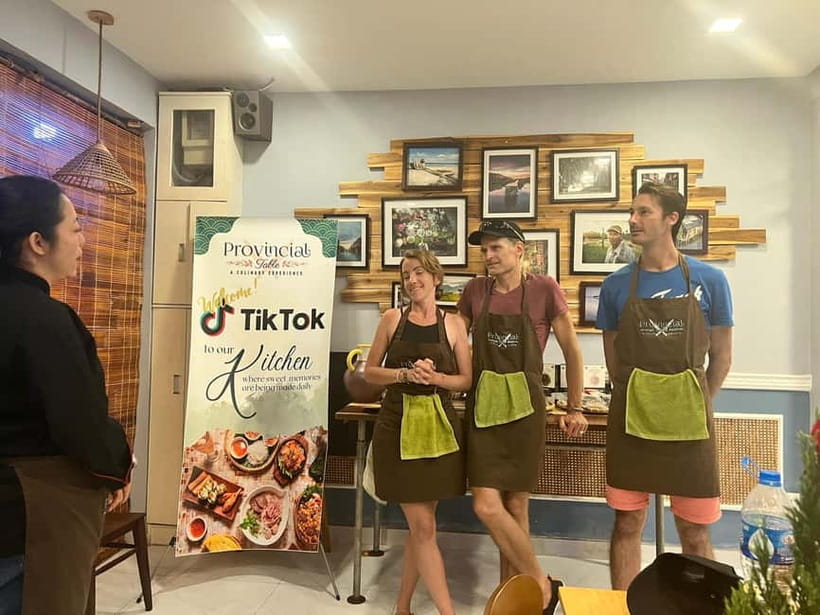 Immersive Cooking Class & Market Tour By Local Chef+Cookbook - The shared meal at the end