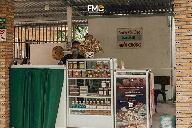 Mekong day tour Visit Cai Rang Floating Market pick up in Sai Gon - Muoi Cuong Cocoa Farm