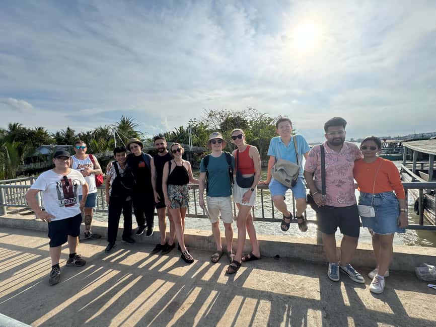 Mekong Day Trip Group 12pax Explore Bicycle & Cooking Class - From District 1 to the Mekong Countryside