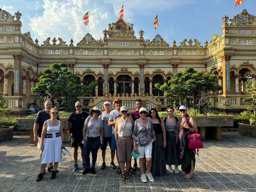 Mekong Day Trip Group 12pax Explore Bicycle & Cooking Class - Vinh Trang Pagoda and the My Tho Stop