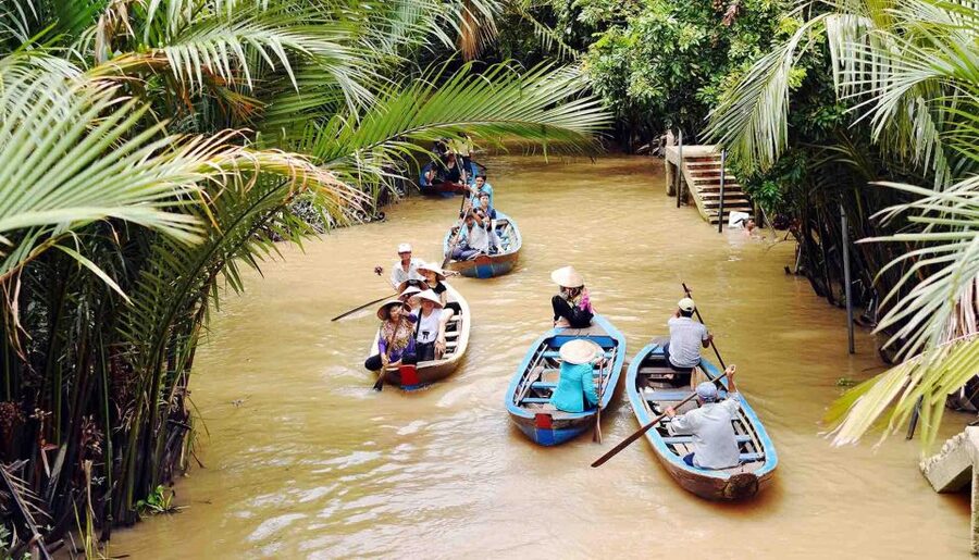 Mekong Delta 2 Days: Floating Markets & Cultural Exploration - A Khmer Pagoda and Seasonal Fruit
