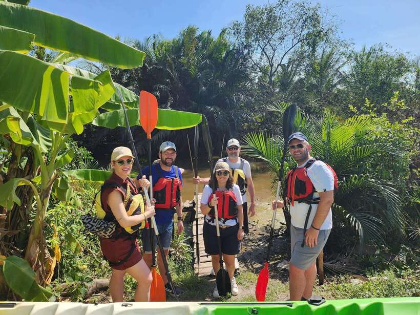 Mekong Delta Nature Private Day Trip: Bicycle-Kayak-Cano... - A canoe ride to the fruit orchard