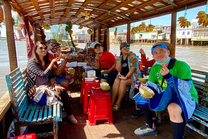 MEKONG DELTA TOUR TO FLOATING MARKET CAI BE from HCM city - Lunch on the island