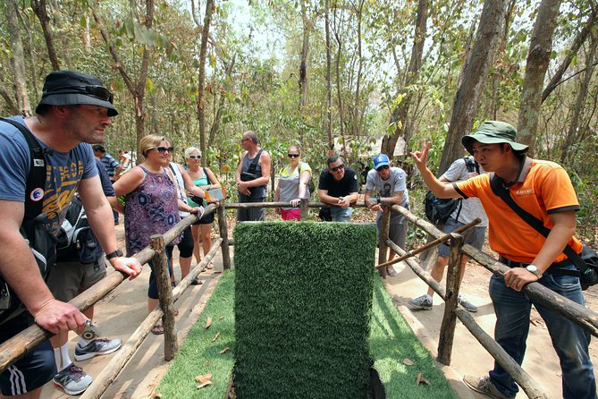 Morning CuChi Tunnels-Tapioca-Secret Traps Luxury Speedboat 2Ways - The shooting range can affect the schedule