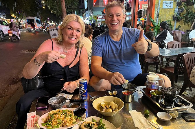 Motorbike Food Tour in Saigon Real Local Flavors - Seafood and cold beer at Quán ốc Như Tâm