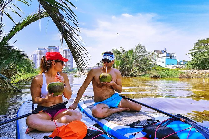 Paddling to explore the historic Vietnam War Rach Chiec jungle, - A Quiet River Escape from Ho Chi Minh City