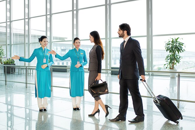 Premium Fast Track Service at Ho Chi Minh City Airport - Meeting the representative after landing