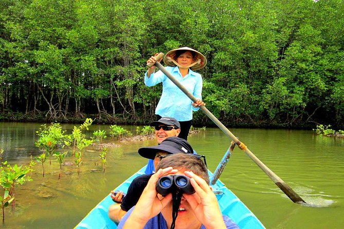 Private Can Gio Mangrove Eco Tour – Boat & Wildlife - Exploring the mangrove reserve by boat and canoe