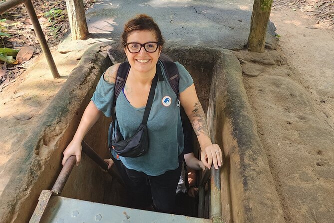 Private Cu Chi Tunnels Half Day Tour - Crawling through a tunnel, if you choose