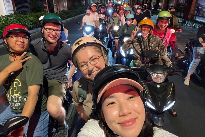 Private Discover Saigon Hidden Spots on Night Motorbike Adventure - Japanese Town and the central landmarks