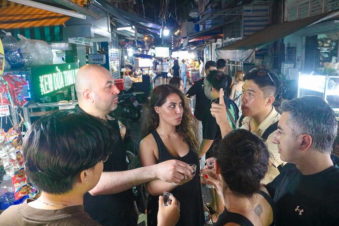 Private Discover Saigon Hidden Spots on Night Motorbike Adventure - The flower market after dark