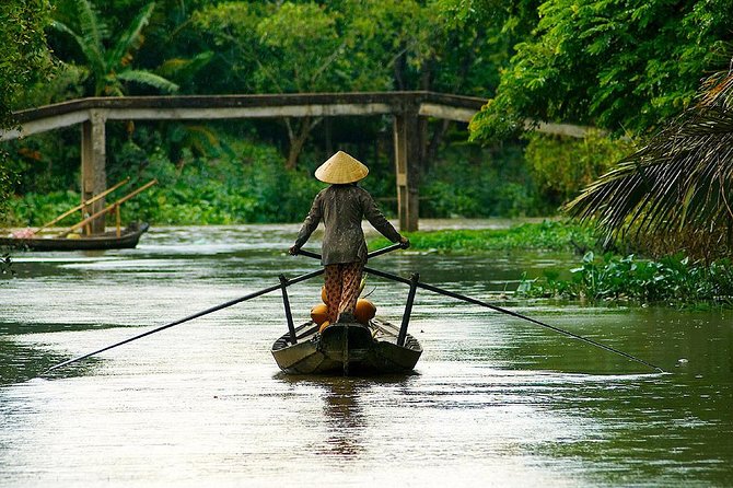 PRIVATE LUXURY Mekong 1 Day with Biking, Fishing, Cooking Class & BBQ LUNCH - Coconut workshops and handmade sweets