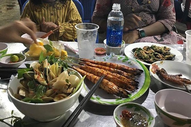 Private Saigon Street Food Tour with Motorbike - Saigon street food from the back of a motorbike