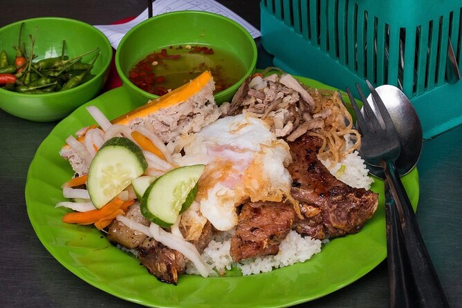 Private Street Food Tour by Motorbike in Ho Chi Minh City - Vietnamese pizza, grilled banana, beer, and dessert