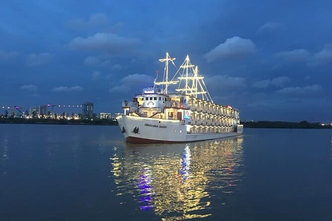 Sai Gon City Tour and Dinner On Cruise Half Day - Boarding the Saigon River dinner cruise