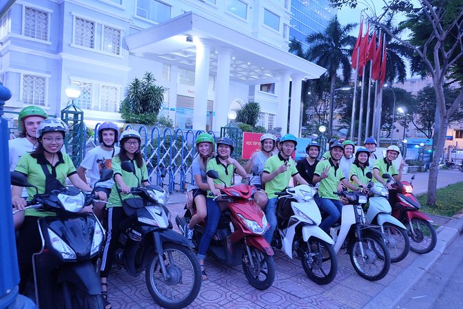 Saigon After Dark and Street Food by Motorbike and Scooter - The flower market and Nguyen Trai after dark