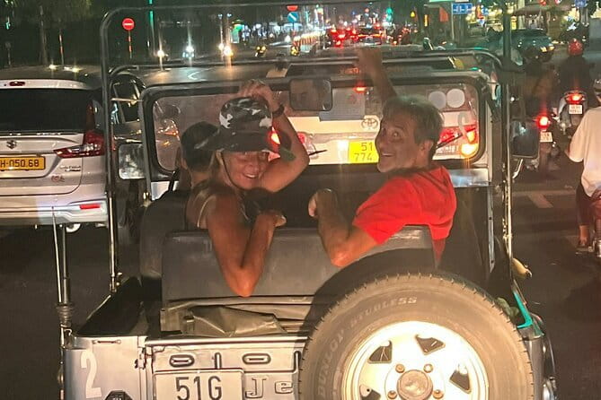 Saigon After Dark Foodie Tour by Army Open Air Jeep 4 Hours - Colonial buildings and the Independence Palace