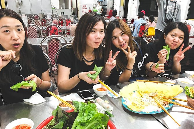 Saigon Afternoon Unseen Street Food by Scooter |Opt: Ao Dai Rider - Banh xeo and the pleasure of eating like a local