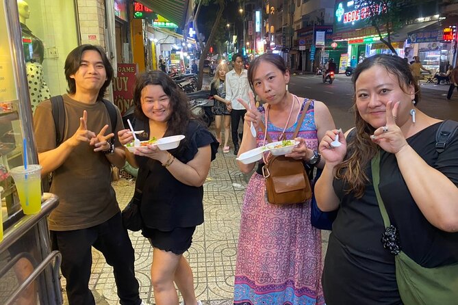 Saigon by Night: Private Street Food Walk You Can’t Miss - Coconut ice cream at the flower market