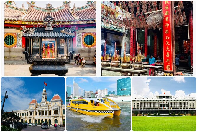 Saigon City and Chinatown Exploration with Water Bus Adventure - Key points at a glance