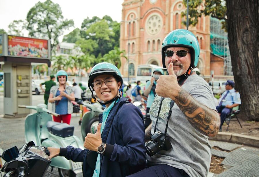 Saigon: City Highlights and Saigon Unseen Scooter Combo Tour - Riding through alleys and old apartment blocks