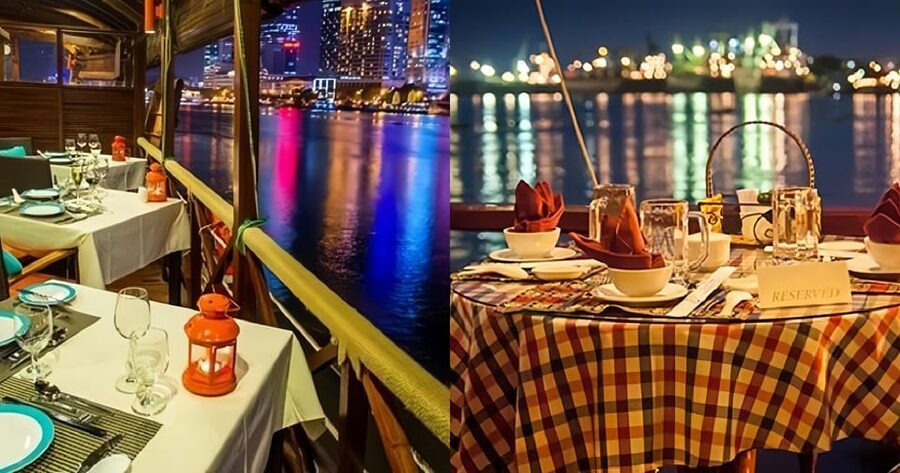 Saigon Dinner On Cruise Tour With Private Table - From hotel pickup to the Saigon River port