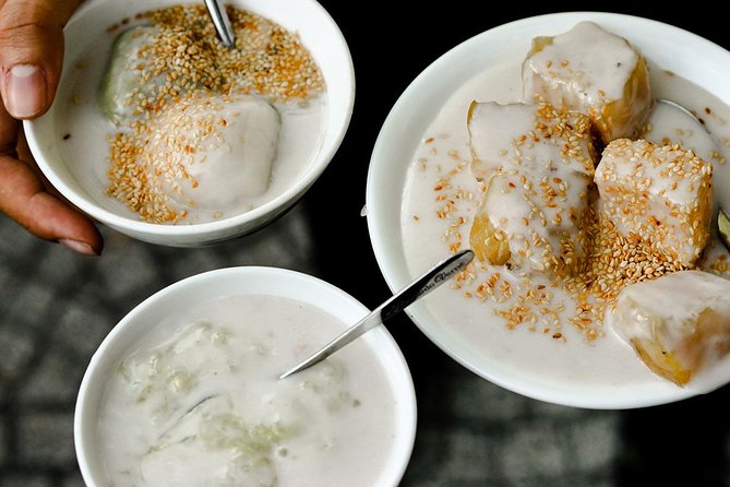 Saigon Food Tour on Scooter at Night - The first ride: pancakes, noodles, and Saigon street life