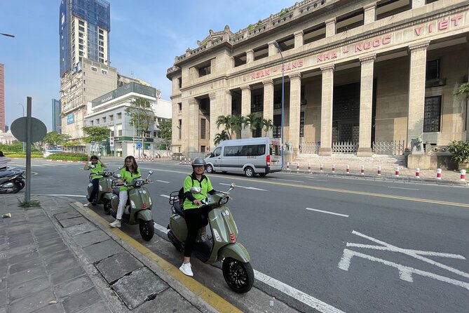 Saigon Morning and Afternoon Adventure by Vespa - Sunrise Across the River at Thu Thiem