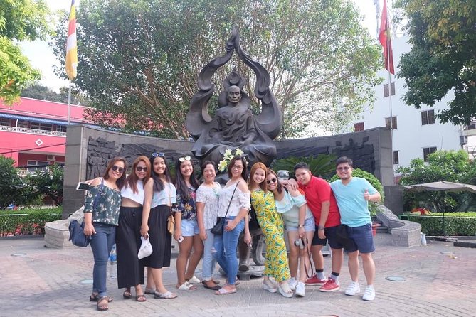 Saigon Morning City Historical Scooter Tour w Ao Dai Rider option - The secret basement at 287/70 Nguyen Dinh Chieu