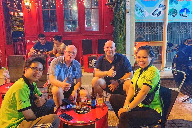 Saigon Night Craft Beer and Street Food By Scooter and motorbike - The basement at 287/70 Nguyen Dinh Chieu Street