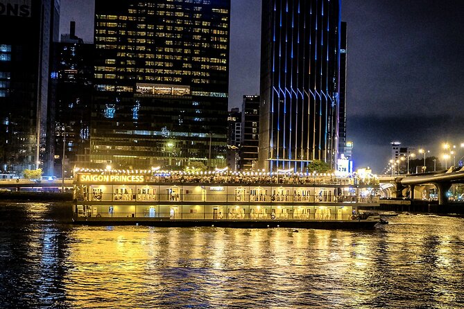 Saigon River Dinner Cruise: Buffet, Set Menu, Fine Dining (3hrs) - Boarding the boat and settling at your table