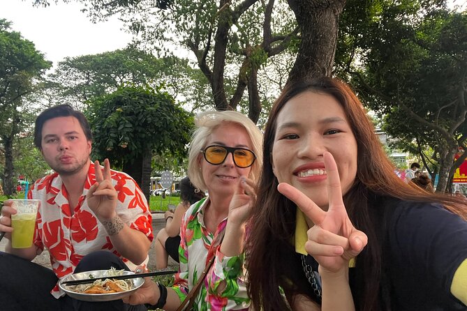 Saigon Street Food By Night - Foodie City Private Tour With Local Guide - Banh xeo brings the first hot bite
