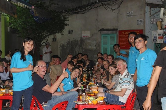 Saigon Street Food & Hidden Gems Tour: Live Like a Local - Rice paper salad and a cool tropical drink