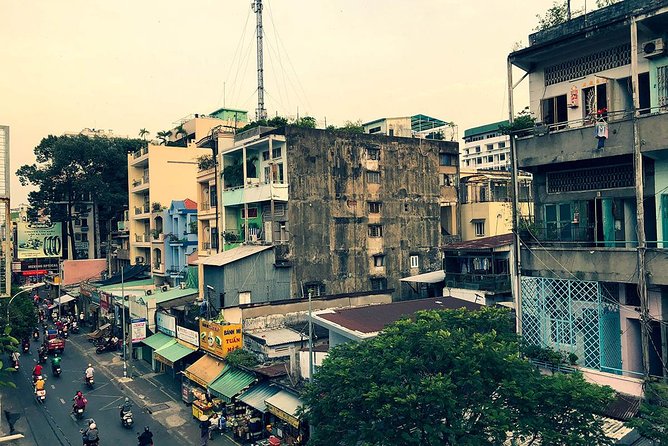 Saigon Vegetarian Tour by Motorbike and Scooter - A floating market and everyday commerce